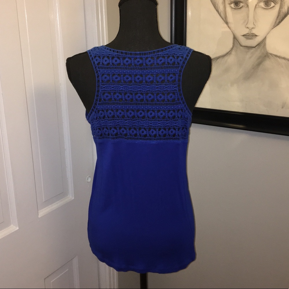 Cynthia Rowley royal blue sleeveless top 💙